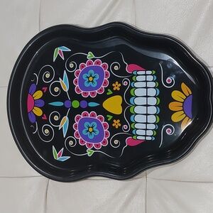 Day of the dead serving tray